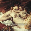 Vénus et Cupidon corps féminin William Etty